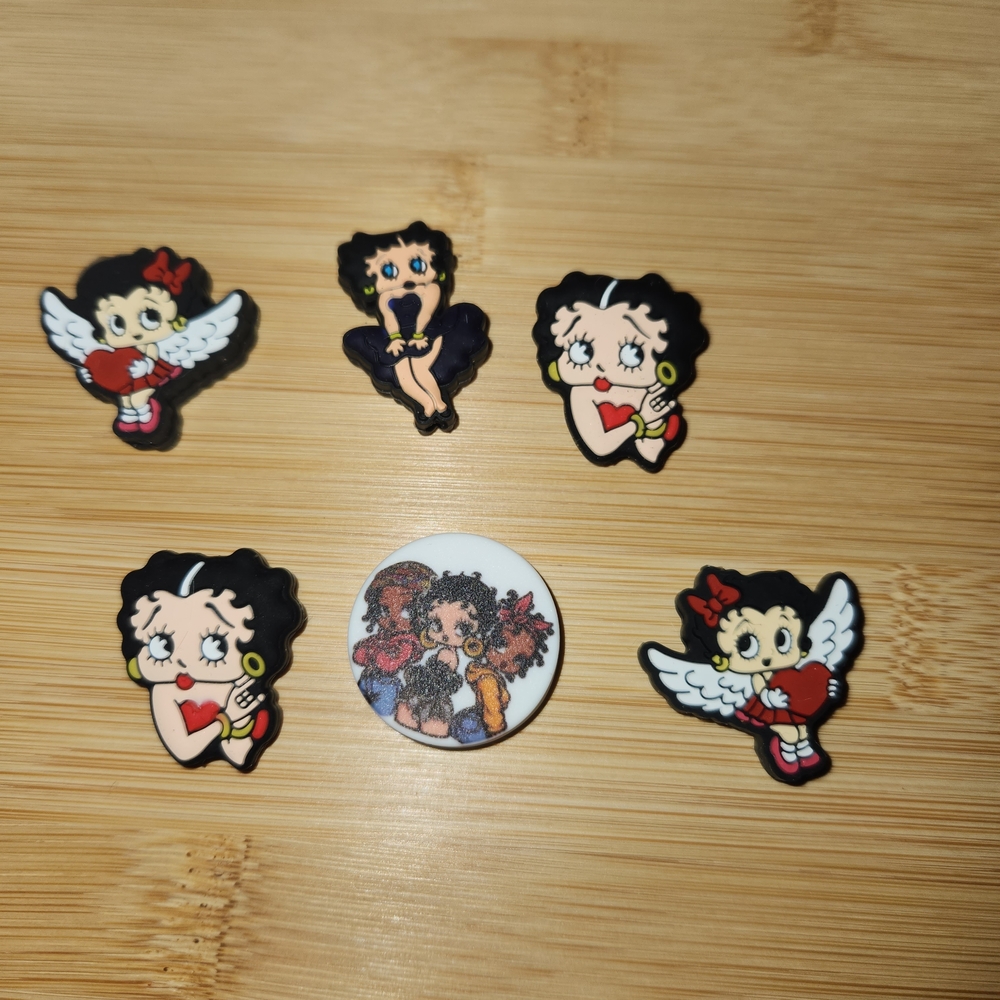 Betty Boop Pin Set